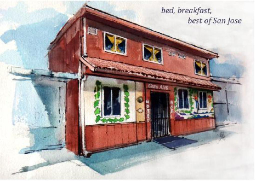 Bed and Breakfast Casa Alfi Сан-Хосе Экстерьер фото